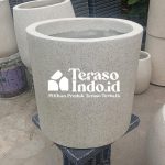 pot teraso motif mozaik